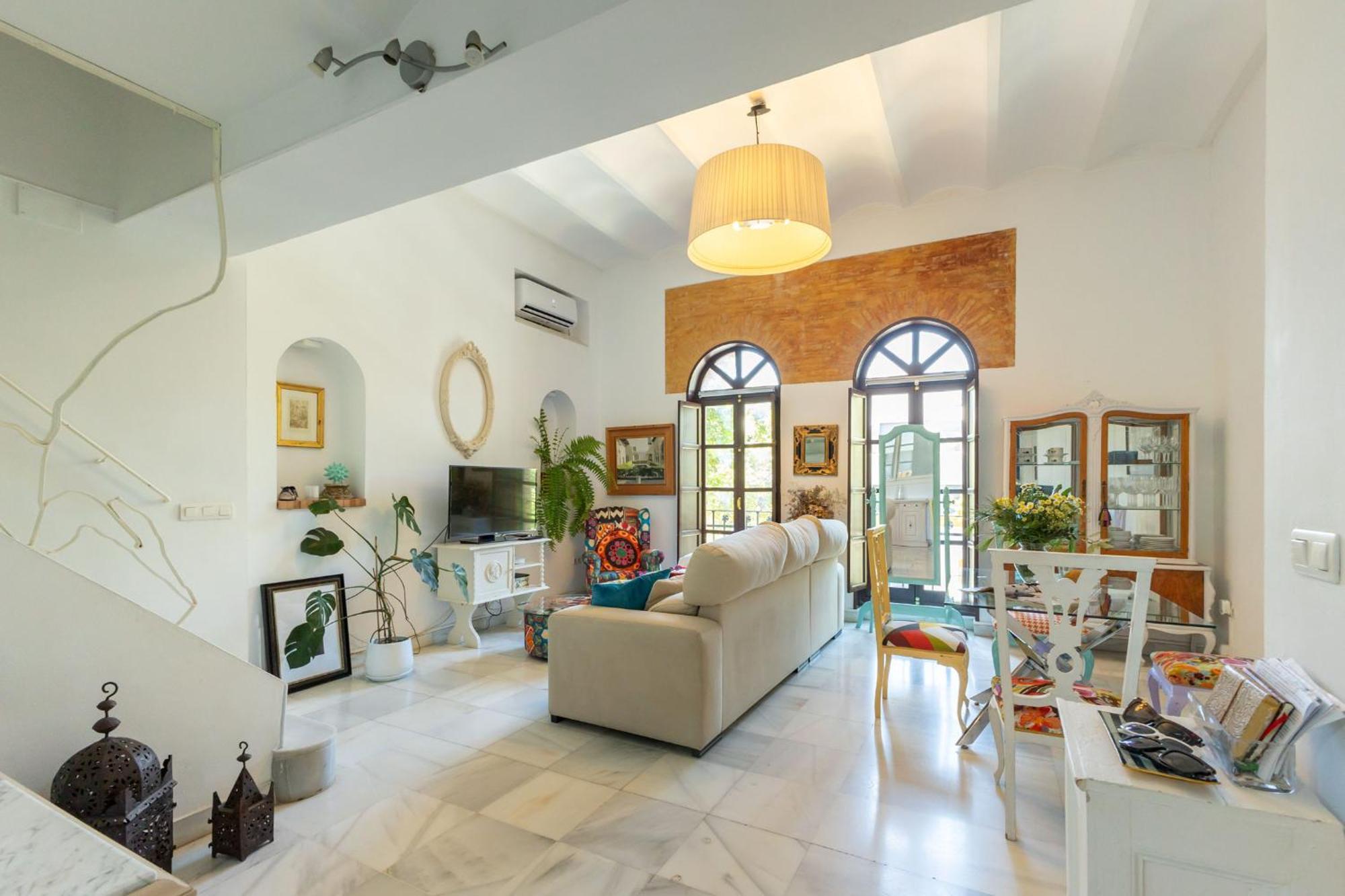 Charming 2 Bedroom Boutique Triplex Apartment With Private Terrace At Seville City Center By Ocityzen Dış mekan fotoğraf